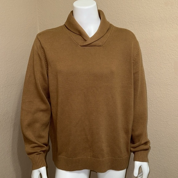 Goodthreads Men's Soft Cotton Shawl Sweater - Picture 1 of 9